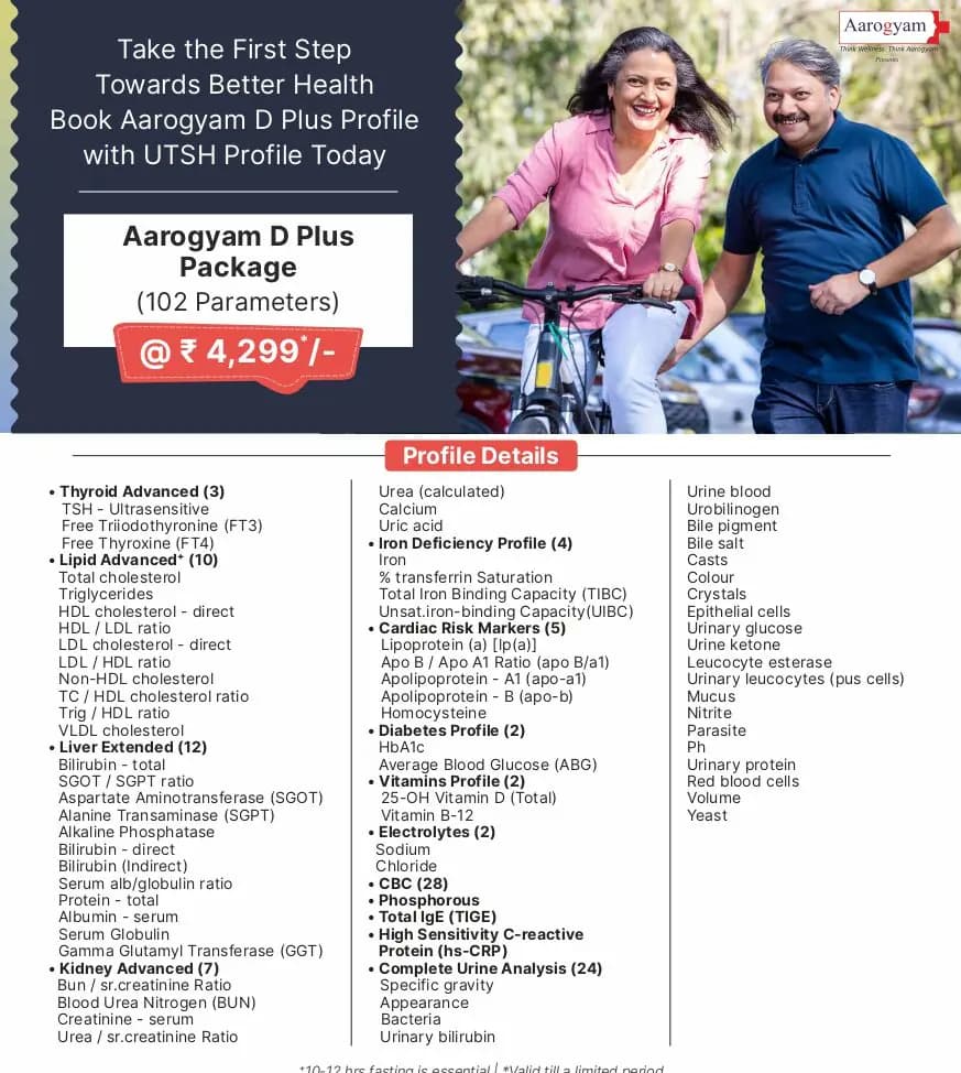 Aarogyam D Plus Package